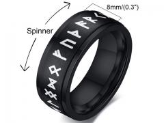 HY Wholesale Rings 316L Stainless Steel Rings-HY0067R497