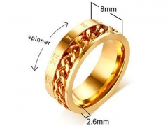 HY Wholesale Rings 316L Stainless Steel Rings-HY0067R397