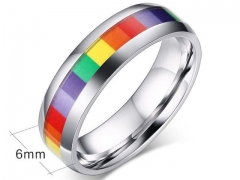 HY Wholesale Rings 316L Stainless Steel Rings-HY0067R184