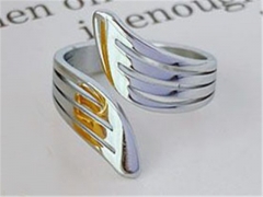 HY Wholesale Rings 316L Stainless Steel Popular Rings-HY0068R203