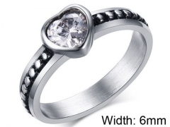 HY Wholesale Rings 316L Stainless Steel Rings-HY0067R583