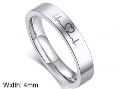 HY Wholesale Rings 316L Stainless Steel Rings-HY0067R523