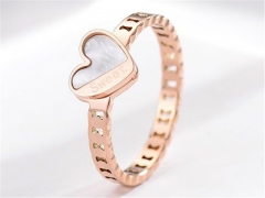 HY Wholesale Rings 316L Stainless Steel Popular Rings-HY0068R263