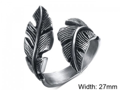 HY Wholesale Rings 316L Stainless Steel Rings-HY0067R388