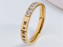 HY Wholesale Rings 316L Stainless Steel Popular Rings-HY0068R187