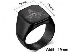 HY Wholesale Rings 316L Stainless Steel Rings-HY0067R079