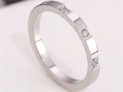 HY Wholesale Rings 316L Stainless Steel Popular Rings-HY0068R033