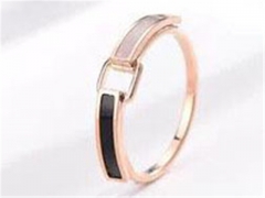 HY Wholesale Rings 316L Stainless Steel Popular Rings-HY0068R108