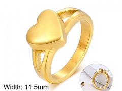 HY Wholesale Rings 316L Stainless Steel Rings-HY0067R133