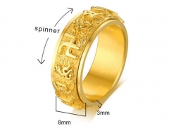 HY Wholesale Rings 316L Stainless Steel Rings-HY0067R468