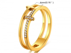 HY Wholesale Rings 316L Stainless Steel Rings-HY0067R412