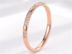 HY Wholesale Rings 316L Stainless Steel Popular Rings-HY0068R080