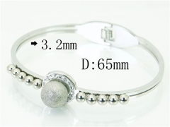 HY Wholesale Bangles Stainless Steel 316L Fashion Bangle-HY19B0796HLA