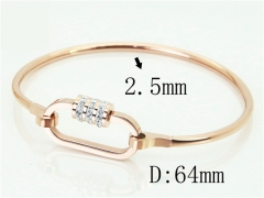 HY Wholesale Bangles Stainless Steel 316L Fashion Bangle-HY80B1265HJF