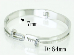 HY Wholesale Bangles Stainless Steel 316L Fashion Bangle-HY80B1260HKL