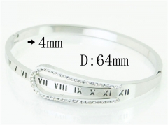 HY Wholesale Bangles Stainless Steel 316L Fashion Bangle-HY19B0787HKG