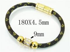 HY Wholesale Bracelets 316L Stainless Steel Jewelry Bracelets-HY80B1277HMR