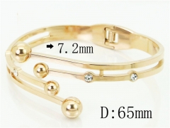 HY Wholesale Bangles Stainless Steel 316L Fashion Bangle-HY19B0809HMD