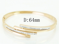 HY Wholesale Bangles Stainless Steel 316L Fashion Bangle-HY19B0780HMV