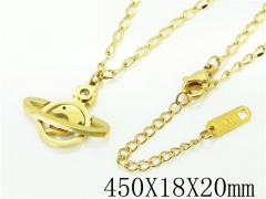 HY Wholesale Necklaces Stainless Steel 316L Jewelry Necklaces-HY80N0502LE