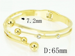 HY Wholesale Bangles Stainless Steel 316L Fashion Bangle-HY19B0808HMX