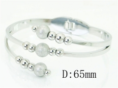 HY Wholesale Bangles Stainless Steel 316L Fashion Bangle-HY19B0813HMC