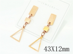 HY Wholesale Earrings 316L Stainless Steel Popular Jewelry Earrings-HY80E0552LS