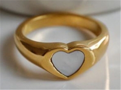 HY Wholesale Rings 316L Stainless Steel Popular Rings-HY0071R074