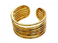 HY Wholesale Rings 316L Stainless Steel Popular Rings-HY0071R037