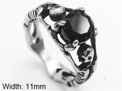 HY Wholesale Rings 316L Stainless Steel Popular Rings-HY0072R009