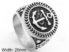 HY Wholesale Rings 316L Stainless Steel Popular Rings-HY0072R114