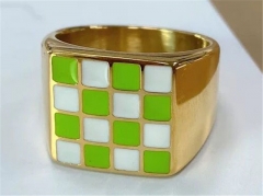 HY Wholesale Rings 316L Stainless Steel Popular Rings-HY0070R165