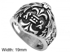 HY Wholesale Rings 316L Stainless Steel Popular Rings-HY0072R093