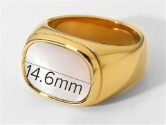 HY Wholesale Rings 316L Stainless Steel Popular Rings-HY0071R004