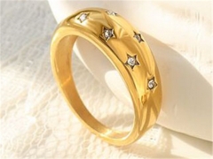 HY Wholesale Rings 316L Stainless Steel Popular Rings-HY0070R143