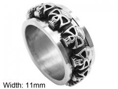 HY Wholesale Rings 316L Stainless Steel Popular Rings-HY0072R005