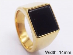 HY Wholesale Rings 316L Stainless Steel Popular Rings-HY0072R032