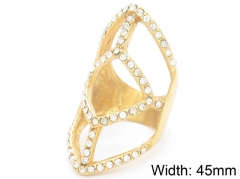 HY Wholesale Rings 316L Stainless Steel Popular Rings-HY0072R119