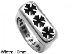 HY Wholesale Rings 316L Stainless Steel Popular Rings-HY0072R046