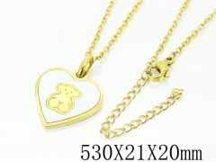 HY Wholesale Necklaces Stainless Steel 316L Jewelry Necklaces-HY90N0250HKD