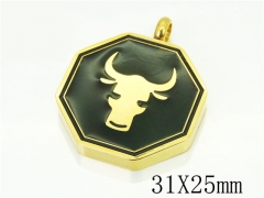 HY Wholesale Pendant 316L Stainless Steel Jewelry Pendant-HY06P0532NE