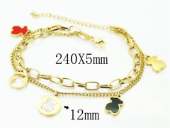 HY Wholesale Bracelets 316L Stainless Steel Jewelry Bracelets-HY02B0052HKD