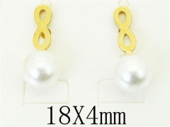 HY Wholesale Earrings 316L Stainless Steel Fashion Jewelry Earrings-HY56E0085LLG