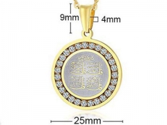 HY Wholesale Jewelry Stainless Steel Pendant (not includ chain)-HY0067P090