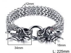 HY Wholesale Steel Stainless Steel 316L Bracelets-HY0067B207