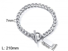 HY Wholesale Steel Stainless Steel 316L Bracelets-HY0067B108