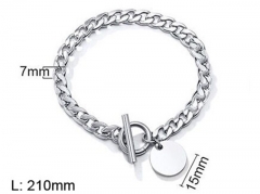 HY Wholesale Steel Stainless Steel 316L Bracelets-HY0067B107