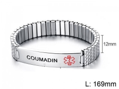 HY Wholesale Steel Stainless Steel 316L Bracelets-HY0067B023