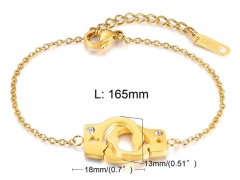 HY Wholesale Steel Stainless Steel 316L Bracelets-HY0067B343