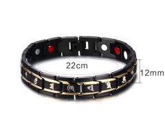 HY Wholesale Steel Stainless Steel 316L Bracelets-HY0067B051